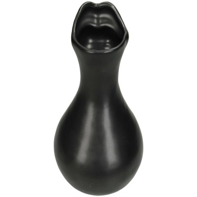 Βάζο ArteLibre Μαύρο Κεραμικό 15x13.5x20cm Διακόσμηση - Φως - Χαλιά