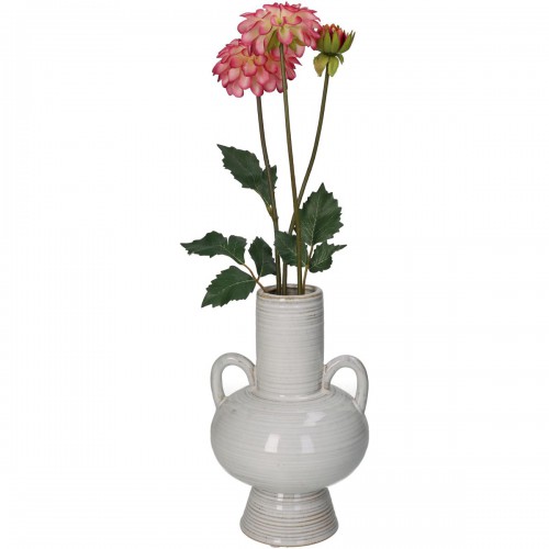 Βάζο ArteLibre Μπεζ Κεραμικό 13.5x13.5x21.4cm Διακόσμηση - Φως - Χαλιά Βάζο ArteLibre Μπεζ Κεραμικό 13.5x13.5x21.4cm Διακόσμηση - Φως - Χαλιά