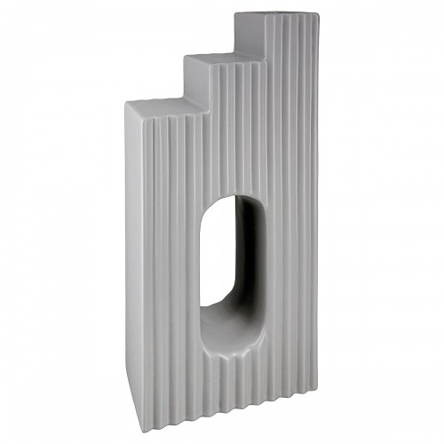 Βάζο ArteLibre Γκρι Κεραμικό 14.5x8x36cm  05160944 Διακόσμηση - Φως - Χαλιά