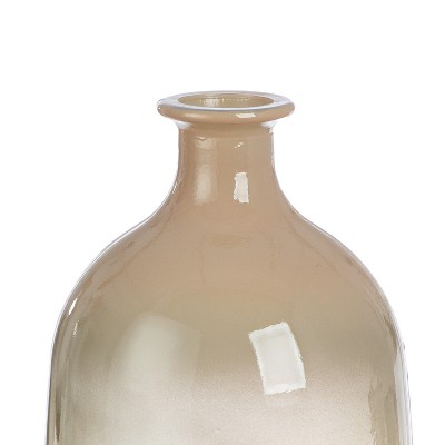 Βάζο Μπουκάλι Γυαλικά Καφέ D16X38Cm D16X38Cm  05161443 Διακόσμηση - Φως - Χαλιά