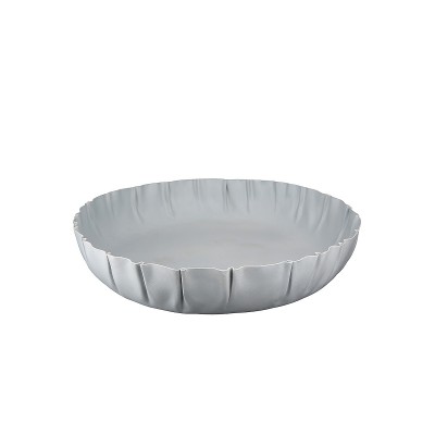 Βάζο ArteLibre Τσαλακωμένο Λευκό Μέταλλο 5cm  05160752