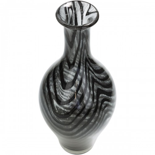 Βάζο ArteLibre Μαύρο Γυαλί 14x14x32.5cm Διακόσμηση - Φως - Χαλιά