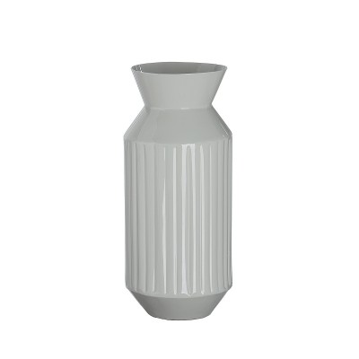 Βάζο Γκρι Μέταλλο 30cm  05160755