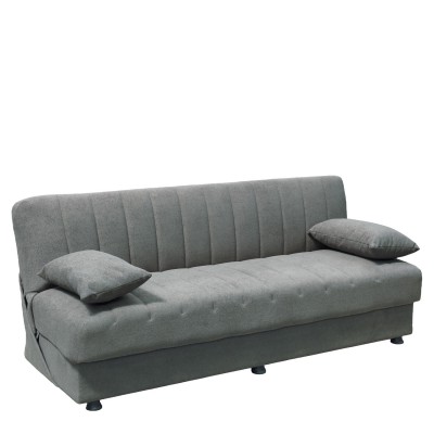 Καναπές Κρεβάτι Τριθέσιος ArteLibre PALMER Γκρι Ύφασμα 183x80.5x80cm 14210266 Καναπές Κρεβάτι Τριθέσιος ArteLibre PALMER Γκρι Ύφασμα 183x80.5x80cm 14210266