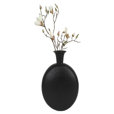 Βάζο ArteLibre Μαύρο Μέταλλο 39x14x47cm 05151900 Βάζο ArteLibre Μαύρο Μέταλλο 39x14x47cm 05151900