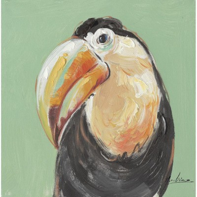 Πίνακας ArteLibre "Ζωϊκό Βασίλειο" Καμβάς 30x30cm 14670090 Πίνακας ArteLibre "Ζωϊκό Βασίλειο" Καμβάς 30x30cm 14670090
