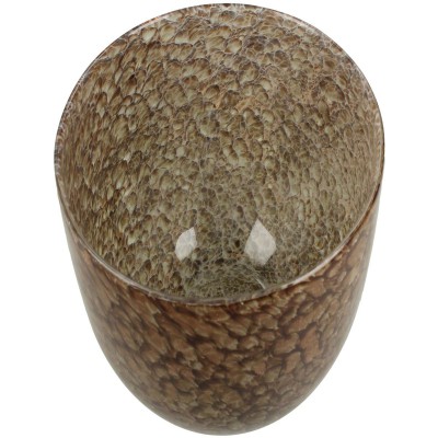 Βάζο ArteLibre Καφέ Γυαλί 18x18x17.5cm 05153901 Βάζο ArteLibre Καφέ Γυαλί 18x18x17.5cm 05153901