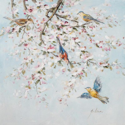 Πίνακας ArteLibre "Ζωϊκό Βασίλειο" Καμβάς 80x80cm  14670092