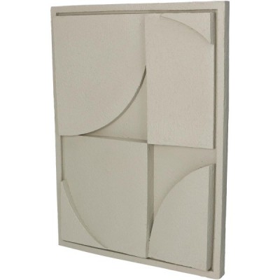 Διακοσμητικό Τοίχου ArteLibre Μπεζ Polyresin 29.5x3.5x39.5cm 05154103 Διακοσμητικό Τοίχου ArteLibre Μπεζ Polyresin 29.5x3.5x39.5cm 05154103