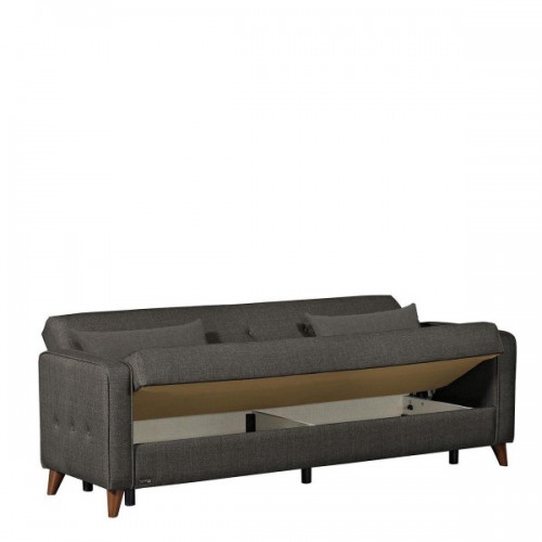 Καναπές Κρεβάτι Τριθέσιος GABRIEL 3S Γκρι 216x79x81cm Σαλόνι Καναπές Κρεβάτι Τριθέσιος GABRIEL 3S Γκρι 216x79x81cm Σαλόνι