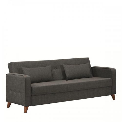Καναπές Κρεβάτι Τριθέσιος GABRIEL 3S Γκρι 216x79x81cm Σαλόνι Καναπές Κρεβάτι Τριθέσιος GABRIEL 3S Γκρι 216x79x81cm Σαλόνι