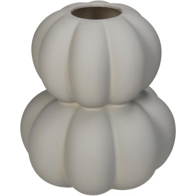 Βάζο ArteLibre Κολοκύθα Ιβουάρ Δολομίτης 15.1x15.1x17cm  05150309