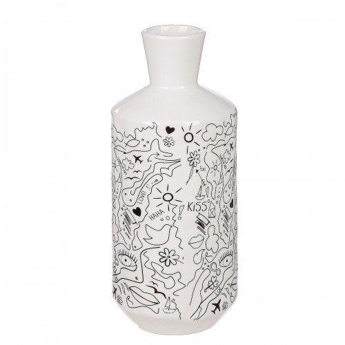 Βάζο ArteLibre Modern Art Λευκό Πορσελάνη Φ9x20cm Σε 2 Σχέδια 05160972 Διακόσμηση - Φως - Χαλιά Βάζο ArteLibre Modern Art Λευκό Πορσελάνη Φ9x20cm Σε 2 Σχέδια 05160972 Διακόσμηση - Φως - Χαλιά