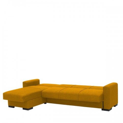 Καναπές Κρεβάτι Γωνιακός JOSE Μουσταρδί 270x165x84cm Σαλόνι