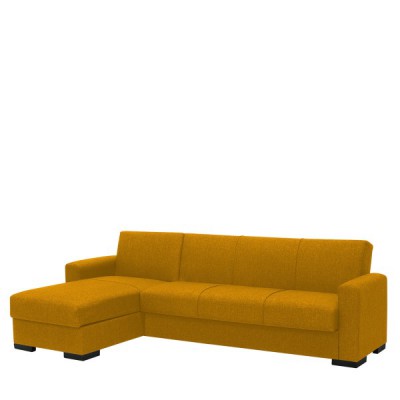 Καναπές Κρεβάτι Γωνιακός ArteLibre JOSE Μουσταρδί 270x150x86cm  14210238