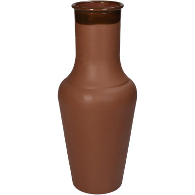 Βάζο ArteLibre Φυσικό Μέταλλο 10x10x24cm  05154920
