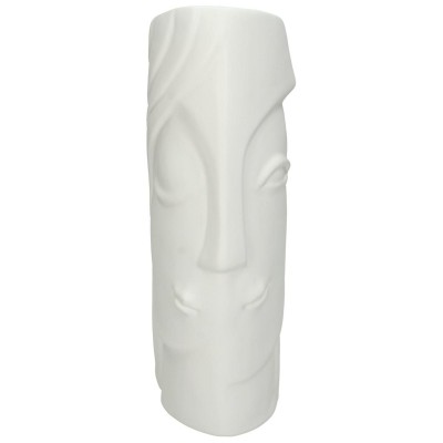 Βάζο ArteLibre Λευκό Κεραμικό 13x8.5x25.5cm  05152921