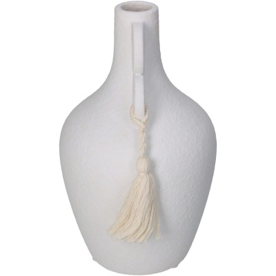 Βάζο ArteLibre Λευκό Δολομίτης 14.3x14.3x24.2cm Διακόσμηση - Φως - Χαλιά Βάζο ArteLibre Λευκό Δολομίτης 14.3x14.3x24.2cm Διακόσμηση - Φως - Χαλιά