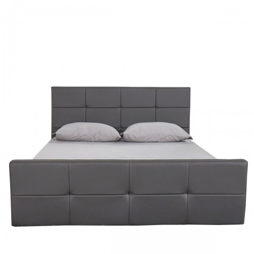 Κρεβάτι ArteLibre ANEMONE Γκρι PU 216x160.5x93cm (Στρώμα 150x200cm) 14320003 Υπνοδωμάτιο Κρεβάτι ArteLibre ANEMONE Γκρι PU 216x160.5x93cm (Στρώμα 150x200cm) 14320003 Υπνοδωμάτιο