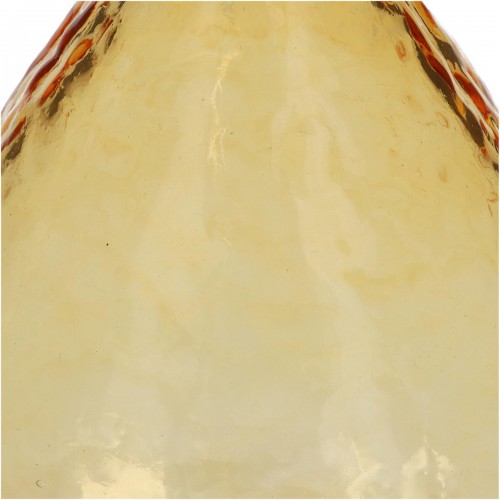 Βάζο ArteLibre Ώχρα Ανακυκλωμένο Γυαλί 15.2x15.2x25.4cm Διακόσμηση - Φως - Χαλιά