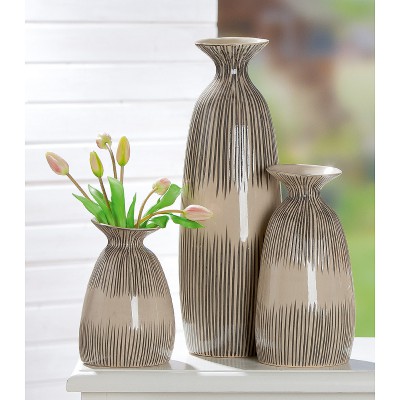 Βάζο Μπεζ Κεραμικό 22.5cm 05160610 Βάζο Μπεζ Κεραμικό 22.5cm 05160610