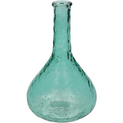 Βάζο ArteLibre Πετρόλ Ανακυκλωμένο Γυαλί 12.7x12.7x20.3cm  05154145