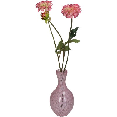 Βάζο ArteLibre Ροζ Γυαλί 12x12x23cm 05154946 Βάζο ArteLibre Ροζ Γυαλί 12x12x23cm 05154946