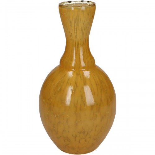 Βάζο ArteLibre Ώχρα Γυαλί 12x12x23cm Διακόσμηση - Φως - Χαλιά Βάζο ArteLibre Ώχρα Γυαλί 12x12x23cm Διακόσμηση - Φως - Χαλιά