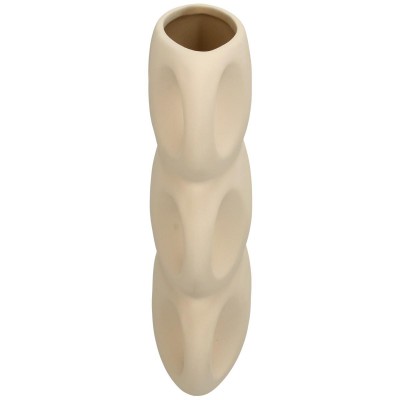 Βάζο ArteLibre Μπεζ Δολομίτης 18.3x11x23.8cm 05153750 Βάζο ArteLibre Μπεζ Δολομίτης 18.3x11x23.8cm 05153750