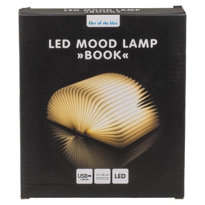 Λάμπα LED Ατμόσφαιρας Επιτραπέζια Βιβλίο Με Εξώφυλλο Δερματίνης Επαναφορτιζόμενη Καφέ 17x13cm 06530392 Λάμπα LED Ατμόσφαιρας Επιτραπέζια Βιβλίο Με Εξώφυλλο Δερματίνης Επαναφορτιζόμενη Καφέ 17x13cm 06530392