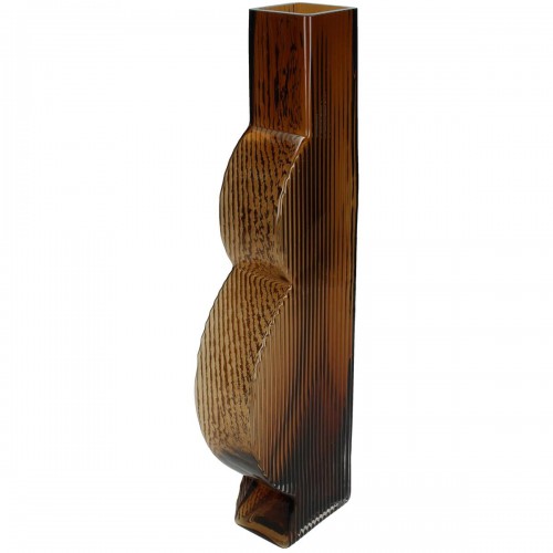 Βάζο ArteLibre Φυσικό Γυαλί 10x5x34.5cm Διακόσμηση - Φως - Χαλιά