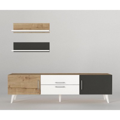 Σύνθετο OREGON Sapphire/Ανθρακί/Μπεζ Μοριοσανίδα 160x32x45cm Σαλόνι Σύνθετο OREGON Sapphire/Ανθρακί/Μπεζ Μοριοσανίδα 160x32x45cm Σαλόνι