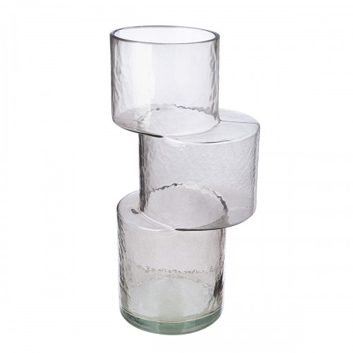 Βάζο "Levels" Γυάλινο Γκρι PU 13.5x11.5x28.5cm 05161273 Διακόσμηση - Φως - Χαλιά Βάζο "Levels" Γυάλινο Γκρι PU 13.5x11.5x28.5cm 05161273 Διακόσμηση - Φως - Χαλιά