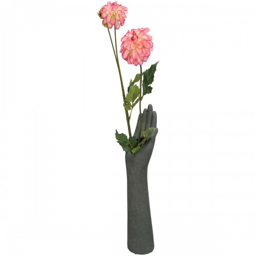 Βάζο ArteLibre Χειροποίητο Γκρι Κεραμικό 11.6x8.1x32.5cm Διακόσμηση - Φως - Χαλιά Βάζο ArteLibre Χειροποίητο Γκρι Κεραμικό 11.6x8.1x32.5cm Διακόσμηση - Φως - Χαλιά