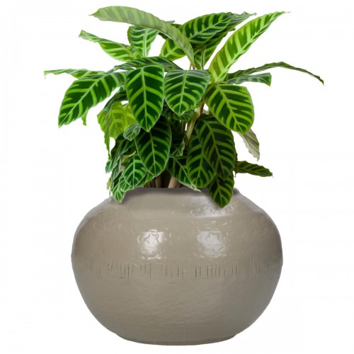 Βάζο ArteLibre Ιβουάρ Αλουμίνιο 14.5x14.5x11cm Διακόσμηση - Φως - Χαλιά Βάζο ArteLibre Ιβουάρ Αλουμίνιο 14.5x14.5x11cm Διακόσμηση - Φως - Χαλιά