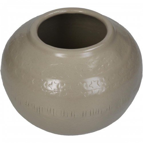 Βάζο ArteLibre Ιβουάρ Αλουμίνιο 14.5x14.5x11cm Διακόσμηση - Φως - Χαλιά Βάζο ArteLibre Ιβουάρ Αλουμίνιο 14.5x14.5x11cm Διακόσμηση - Φως - Χαλιά