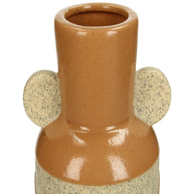 Βάζο ArteLibre Φυσικό Κεραμικό 11.3x11.3x23cm Διακόσμηση - Φως - Χαλιά