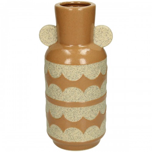 Βάζο ArteLibre Φυσικό Κεραμικό 11.3x11.3x23cm Διακόσμηση - Φως - Χαλιά