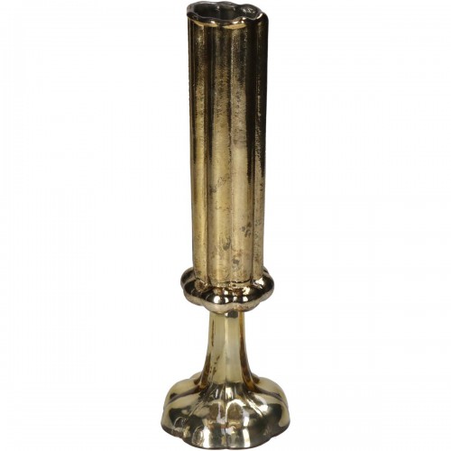 Βάζο ArteLibre Φλάουτο Χρυσό Γυαλί 9x9x26.5cm Διακόσμηση - Φως - Χαλιά Βάζο ArteLibre Φλάουτο Χρυσό Γυαλί 9x9x26.5cm Διακόσμηση - Φως - Χαλιά