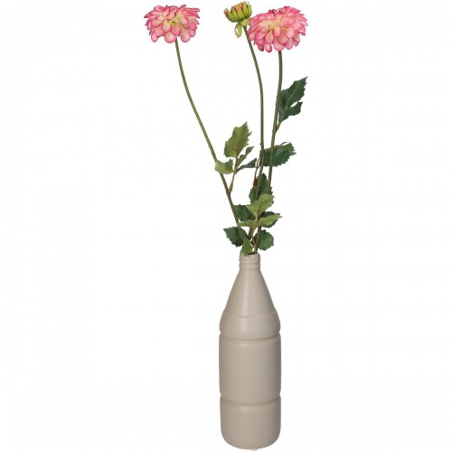 Βάζο ArteLibre Μπουκάλι Μπεζ Κεραμικό 8x8x26cm 05154169 Βάζο ArteLibre Μπουκάλι Μπεζ Κεραμικό 8x8x26cm 05154169