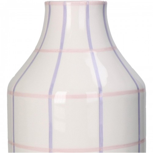 Βάζο ArteLibre Με Ρίγες Πολύχρωμο Δολομίτης 14x14x33cm Διακόσμηση - Φως - Χαλιά Βάζο ArteLibre Με Ρίγες Πολύχρωμο Δολομίτης 14x14x33cm Διακόσμηση - Φως - Χαλιά