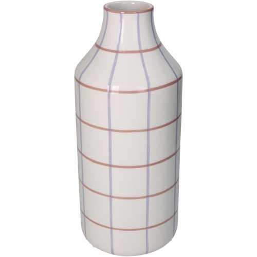 Βάζο ArteLibre Με Ρίγες Πολύχρωμο Δολομίτης 14x14x33cm Διακόσμηση - Φως - Χαλιά Βάζο ArteLibre Με Ρίγες Πολύχρωμο Δολομίτης 14x14x33cm Διακόσμηση - Φως - Χαλιά