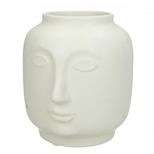 Βάζο ArteLibre Λευκό Κεραμικό 14.6x13x14.8cm 05151572 Βάζο ArteLibre Λευκό Κεραμικό 14.6x13x14.8cm 05151572