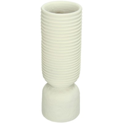 Βάζο ArteLibre Ιβουάρ Polyresin 6.5x6.5x18.7cm  05153173
