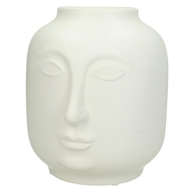 Βάζο ArteLibre Λευκό Κεραμικό 17.6x16x18.6cm  05151574