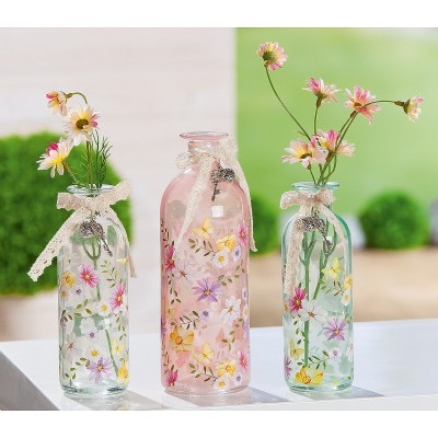 Βάζο ArteLibre Διάφανο Γυαλί 16cm Σε 3 Αποχρώσεις 05160640 Βάζο ArteLibre Διάφανο Γυαλί 16cm Σε 3 Αποχρώσεις 05160640