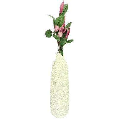 Βάζο ArteLibre Ιβουάρ Polyresin 12.7x12.7x30.7cm 05153175 Βάζο ArteLibre Ιβουάρ Polyresin 12.7x12.7x30.7cm 05153175
