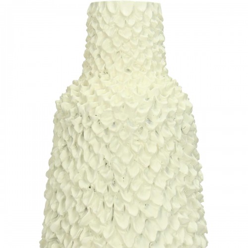 Βάζο ArteLibre Ιβουάρ Polyresin 12.7x12.7x30.7cm Διακόσμηση - Φως - Χαλιά