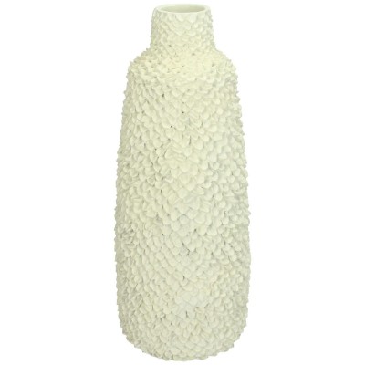 Βάζο ArteLibre Ιβουάρ Polyresin 12.7x12.7x30.7cm  05153175