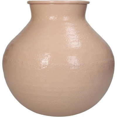 Βάζο ArteLibre Ροδακινί Αλουμίνιο 23x23x23cm 05154784 Βάζο ArteLibre Ροδακινί Αλουμίνιο 23x23x23cm 05154784